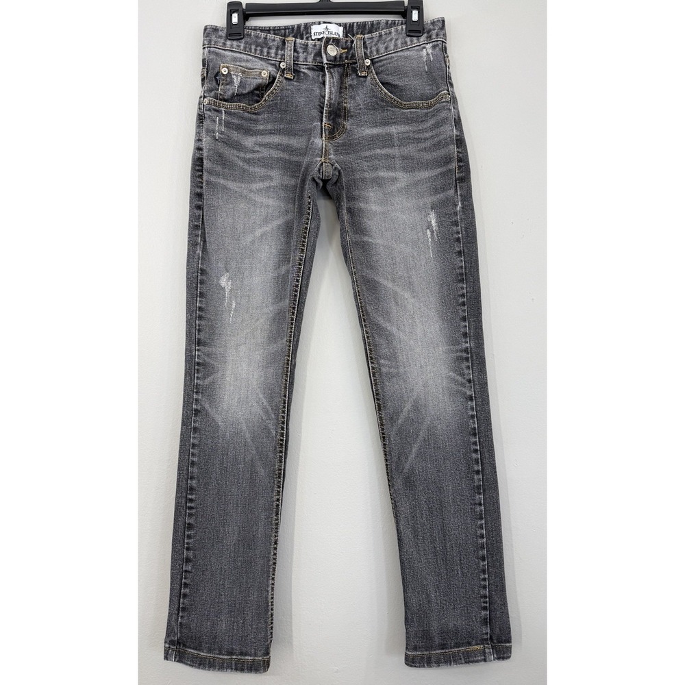 Stone Island Skinny Jeans Men's Fits 28x29.5 Distressed Stretch Denim